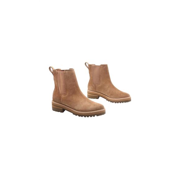 NEW KAANAS montenegro suede bootie in nutmeg - Picture 1 of 3